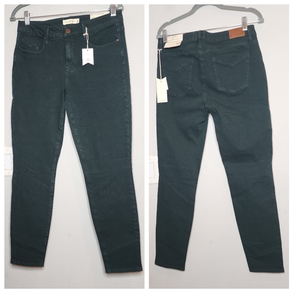 NWT Unpublished Kora Evergreen Skinny Pants Jeans Women's Size 30 Size 10